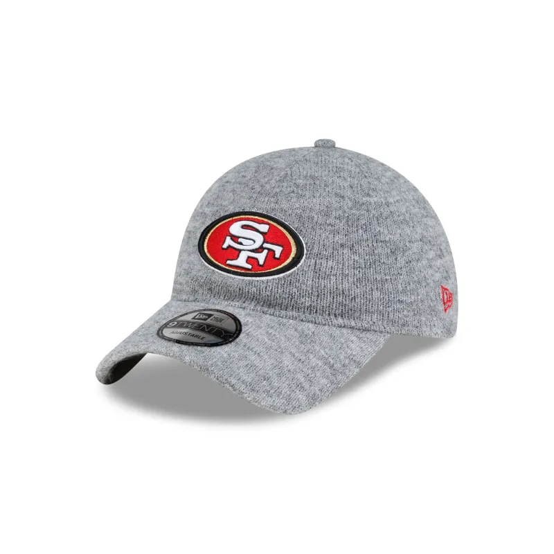 San Francisco 49ers Gray Wool 9TWENTY Adjustable Hat made by New Era