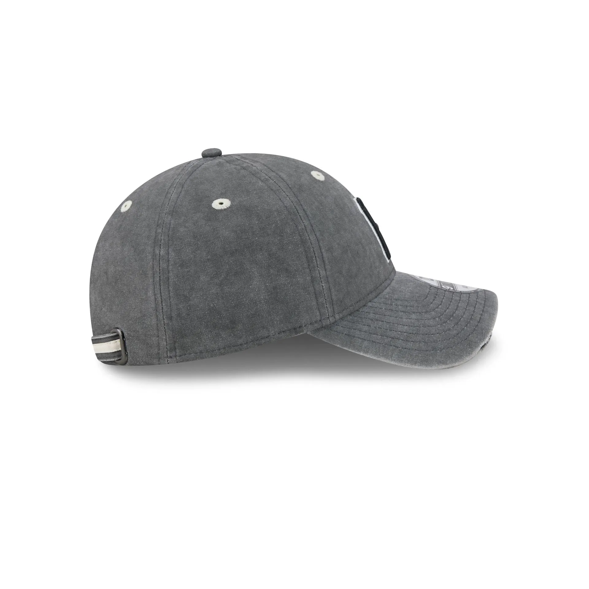 Pittsburgh Pirates Washed Black Cotton 9TWENTY Adjustable Hat sold by New Era product image thumbnail 5