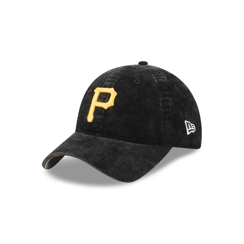 Pittsburgh Pirates Washed Cord 9TWENTY Adjustable Hat made by New Era