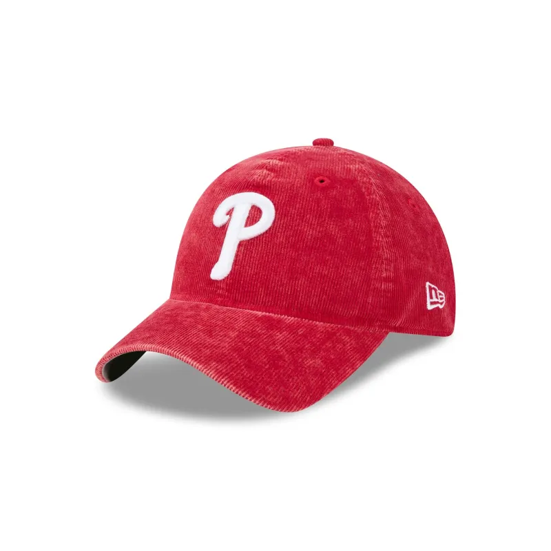 Philadelphia Phillies Washed Cord 9TWENTY Adjustable Hat made by New Era