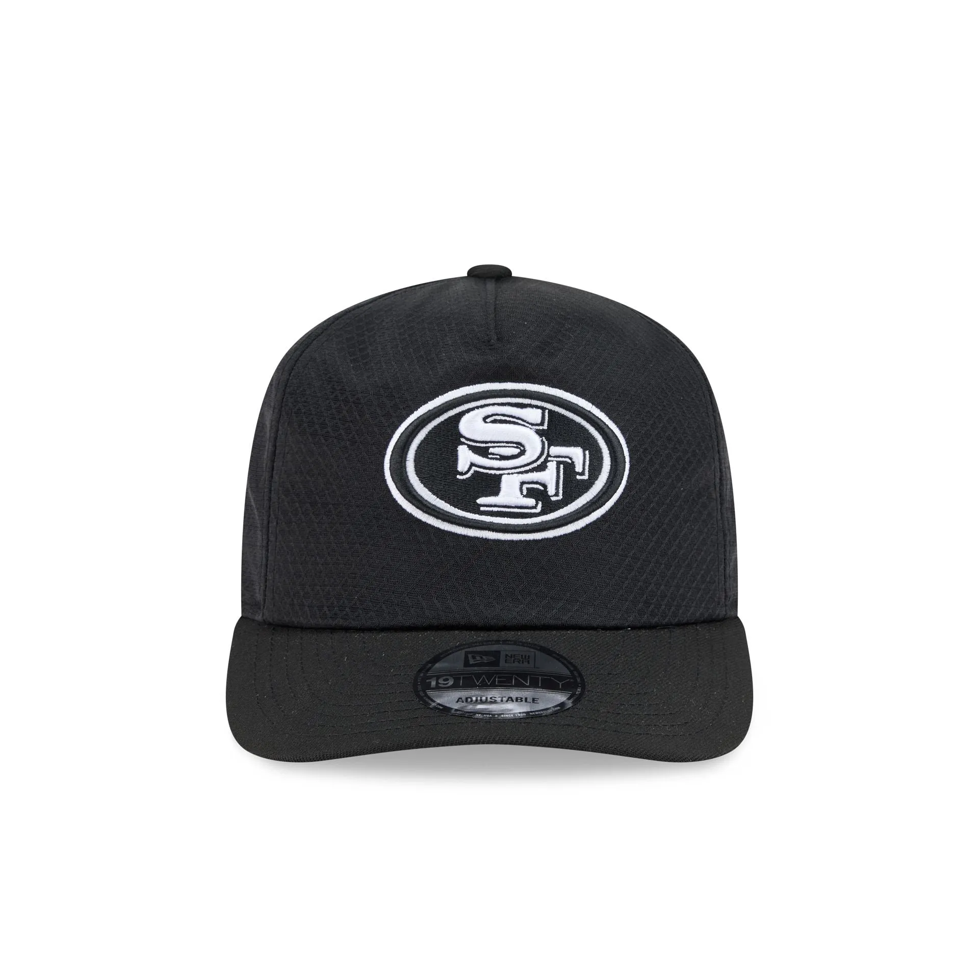 San Francisco 49ers Black & White Mesh 19TWENTY Trucker Hat sold by New Era product image thumbnail 2