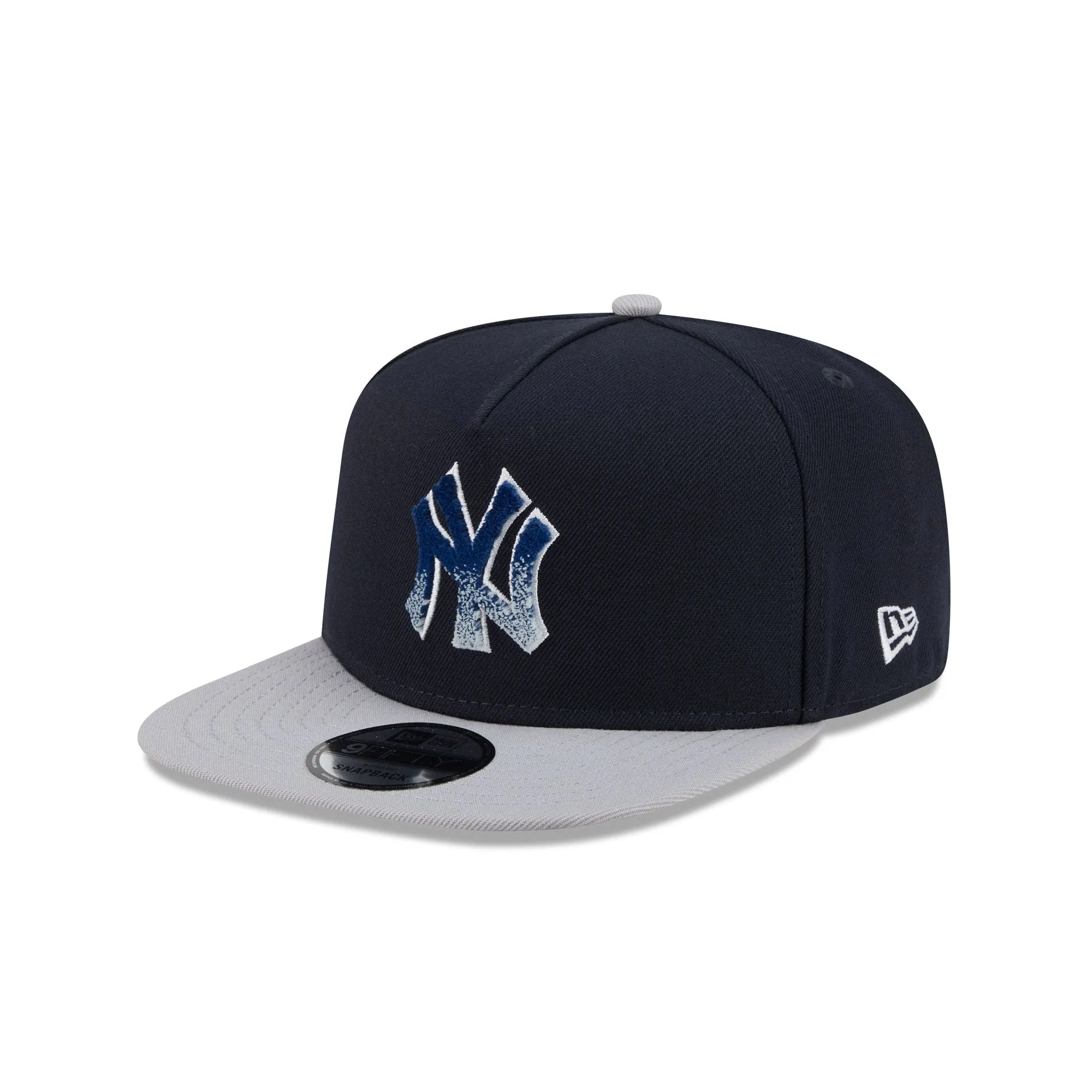 New York Yankees Fade Logo 9FIFTY A-Frame Snapback Hat sold by New Era