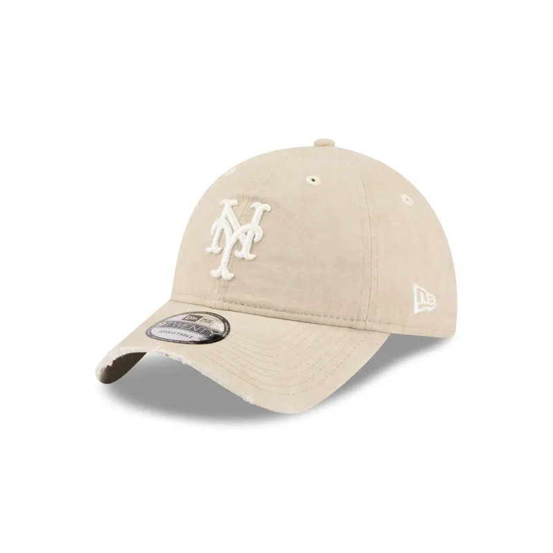 New York Mets Washed Stone Cotton 9TWENTY Adjustable Hat made by New Era