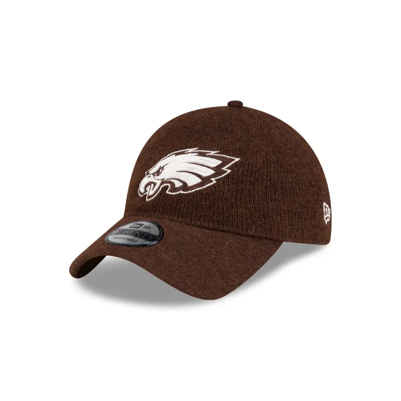 Philadelphia Eagles Wool Walnut 9TWENTY Adjustable Hat made by New Era