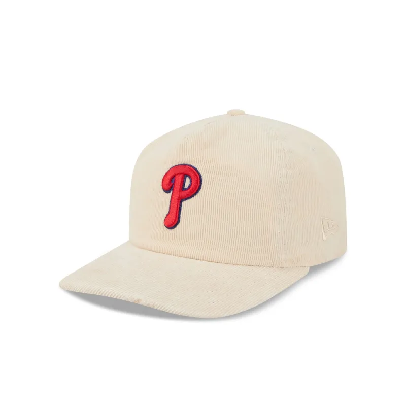 Philadelphia Phillies Chrome Corduroy 19TWENTY Adjustable Hat made by New Era