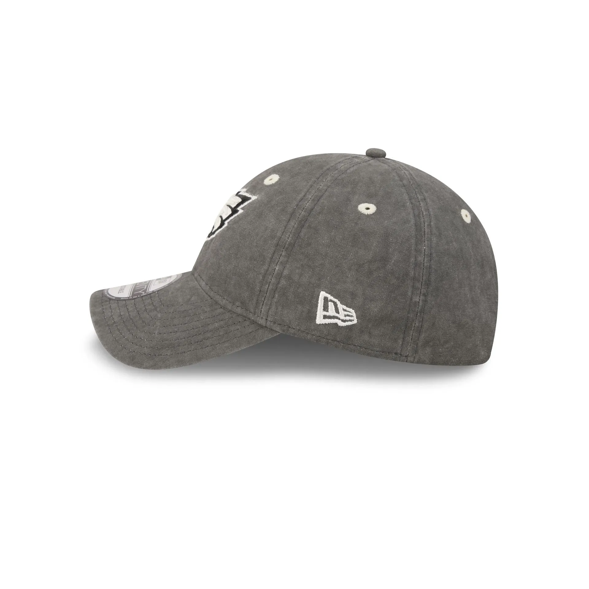 Philadelphia Eagles Washed Black Cotton 9TWENTY Adjustable Hat sold by New Era product image thumbnail 4