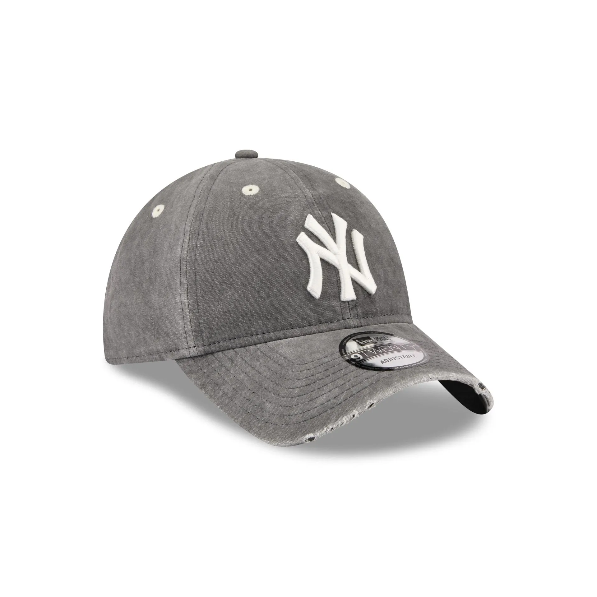 New York Yankees Washed Black Cotton 9TWENTY Adjustable Hat sold by New Era product image thumbnail 3