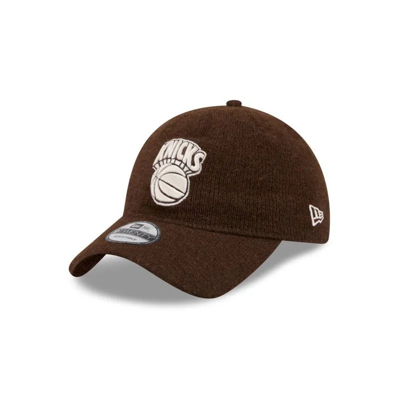 New York Knicks Wool Walnut 9TWENTY Adjustable Hat made by New Era