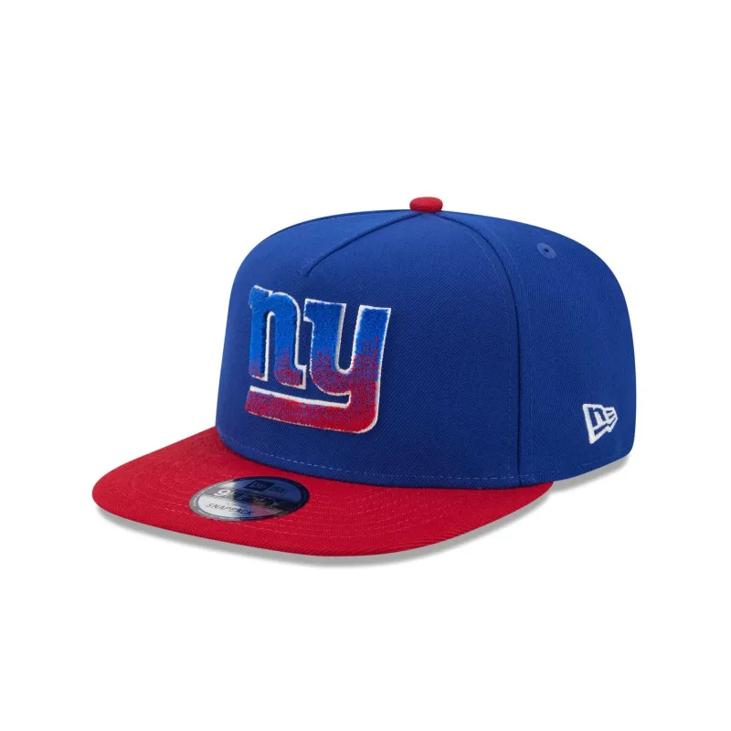 New York Giants Fade Logo 9FIFTY A-Frame Snapback Hat made by New Era