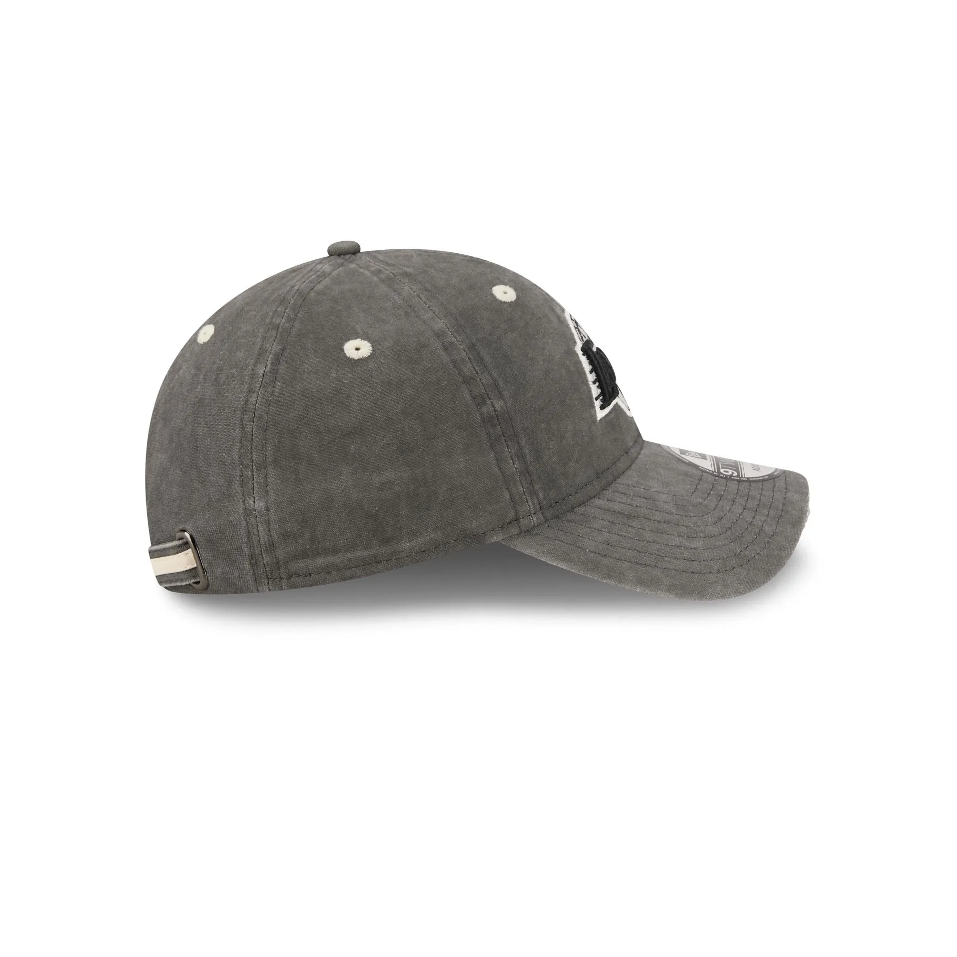 Los Angeles Lakers Washed Black Cotton 9TWENTY Adjustable Hat sold by New Era product image thumbnail 5