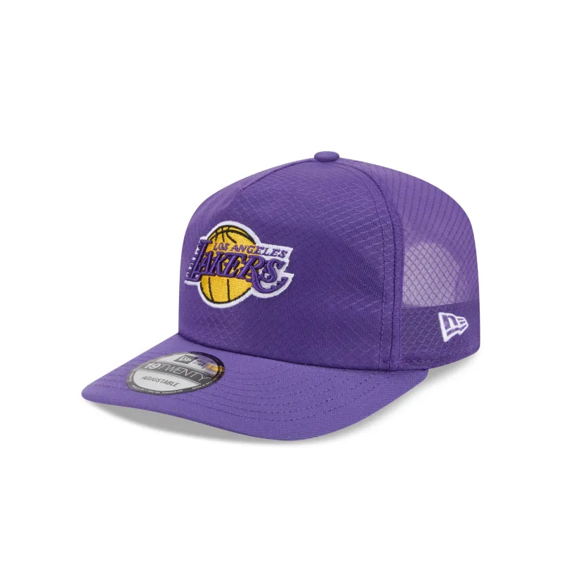 Los Angeles Lakers Mesh 19TWENTY Trucker Hat made by New Era