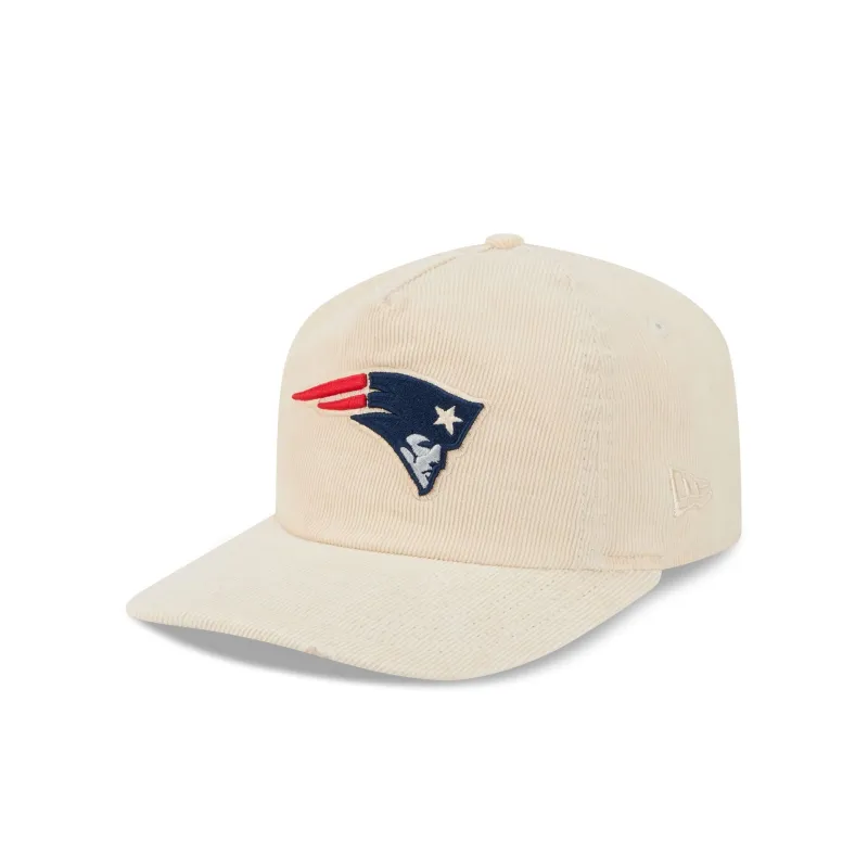 New England Patriots Chrome Corduroy 19TWENTY Adjustable Hat made by New Era