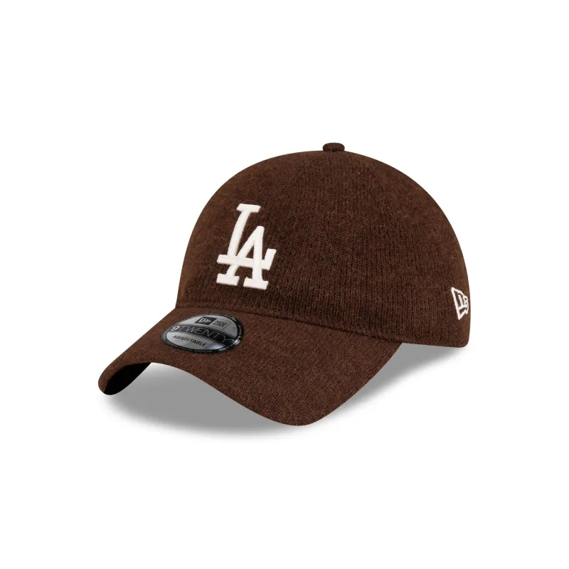 Los Angeles Dodgers Wool Walnut 9TWENTY Adjustable Hat made by New Era