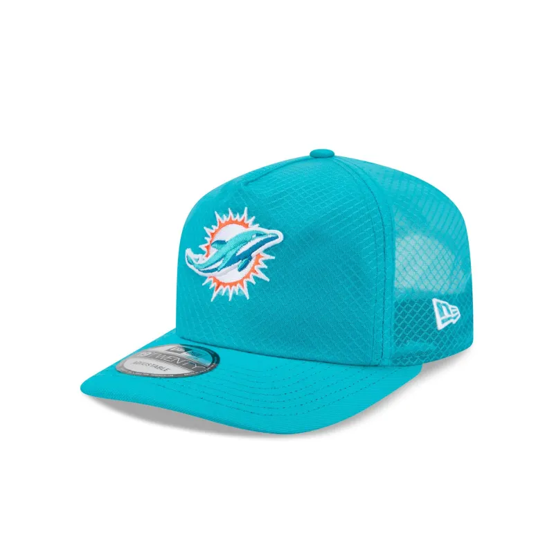 Miami Dolphins Mesh 19TWENTY Trucker Hat made by New Era