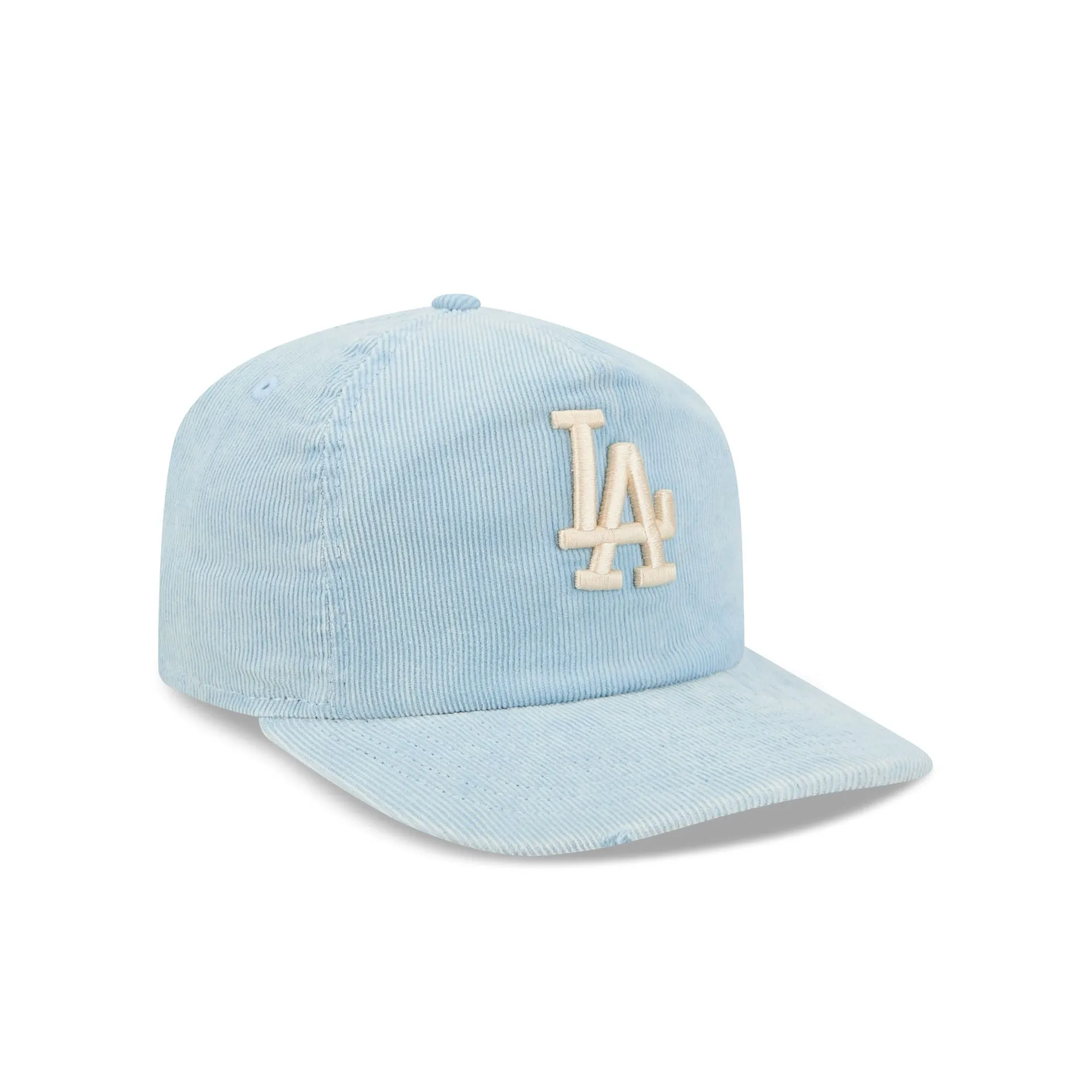 Los Angeles Dodgers Sky Blue Washed Corduroy 19TWENTY Adjustable Hat sold by New Era product image thumbnail 3