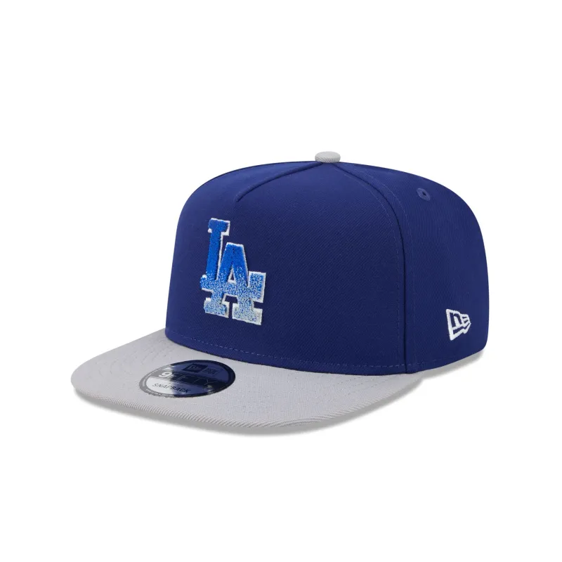 Los Angeles Dodgers Fade Logo 9FIFTY A-Frame Snapback Hat made by New Era