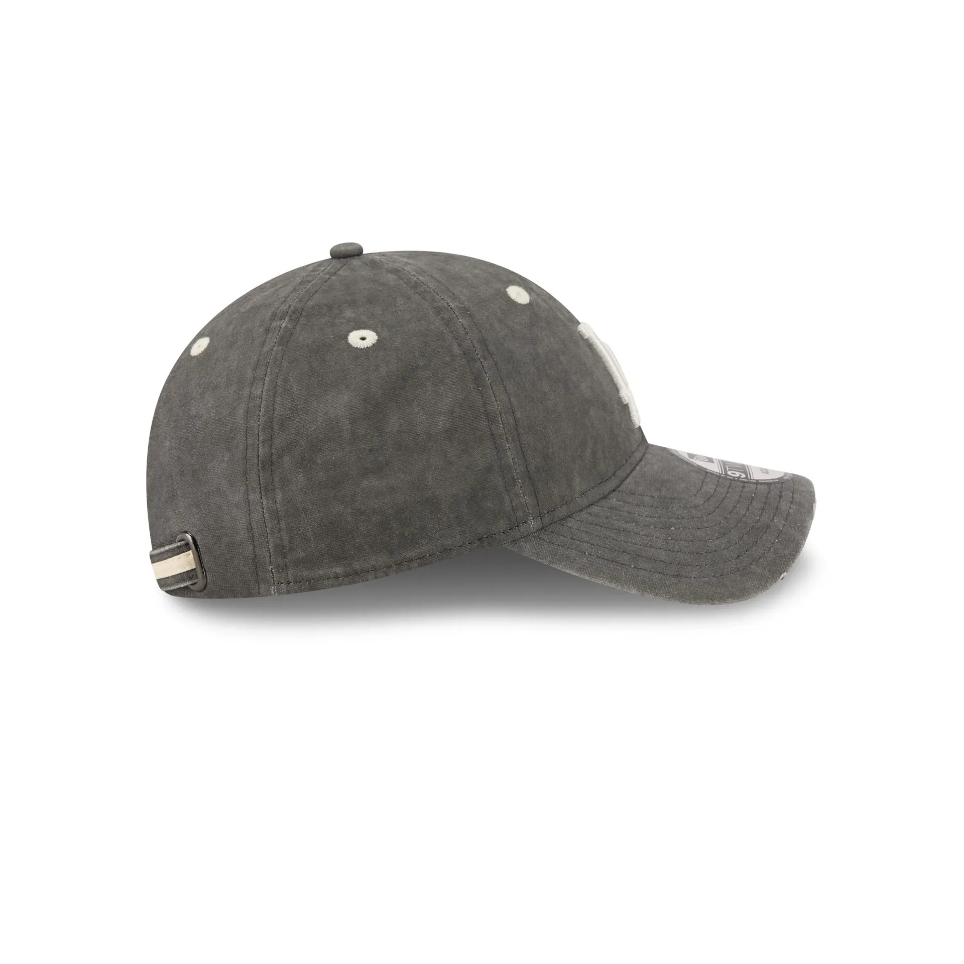 Los Angeles Dodgers Washed Black Cotton 9TWENTY Adjustable Hat sold by New Era product image thumbnail 5