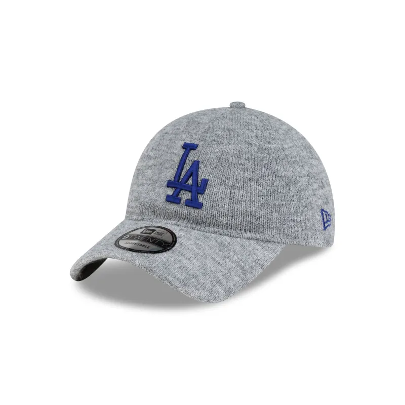 Los Angeles Dodgers Gray Wool 9TWENTY Adjustable Hat made by New Era