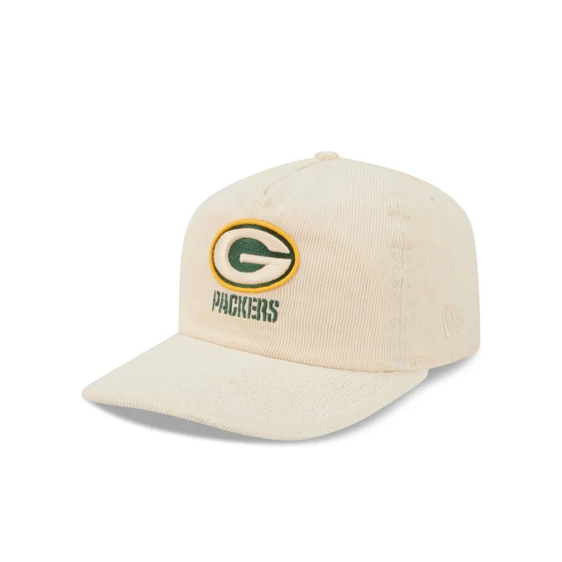 Green Bay Packers Chrome Corduroy 19TWENTY Adjustable Hat made by New Era
