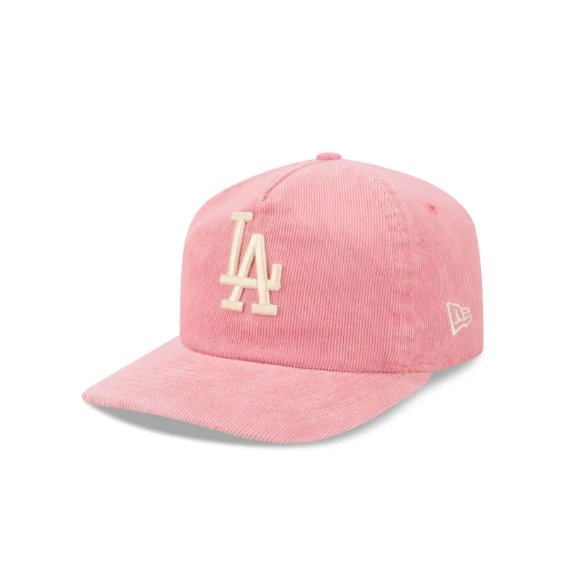 Los Angeles Dodgers Pink Washed Corduroy 19TWENTY Adjustable Hat made by New Era