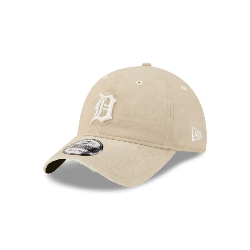 Detroit Tigers Washed Stone Cotton 9TWENTY Adjustable Hat made by New Era
