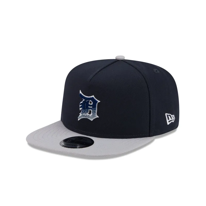 Detroit Tigers Fade Logo 9FIFTY A-Frame Snapback Hat made by New Era