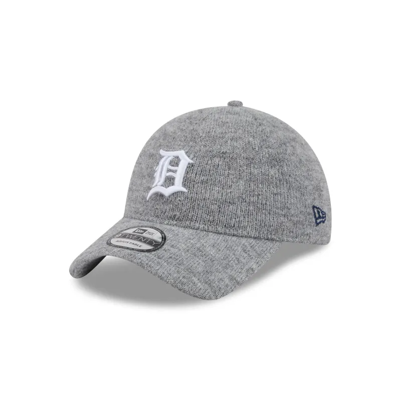 Detroit Tigers Gray Wool 9TWENTY Adjustable Hat made by New Era