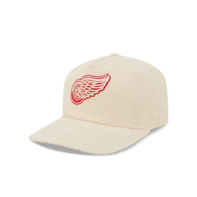 Detroit Red Wings Chrome Corduroy 19TWENTY Adjustable Hat made by New Era