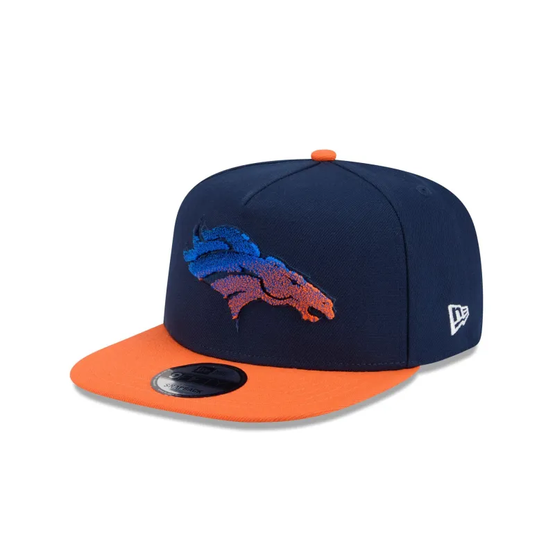 Denver Broncos Fade Logo 9FIFTY A-Frame Snapback Hat made by New Era