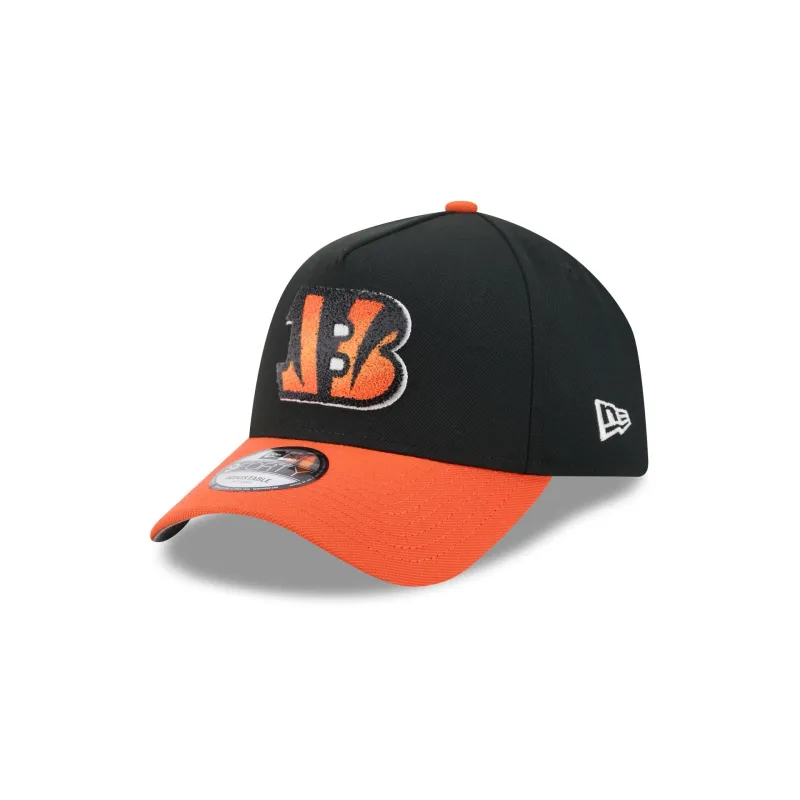 Cincinnati Bengals Fade Logo 9FORTY A-Frame Snapback Hat made by New Era