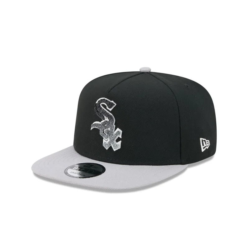 Chicago White Sox Fade Logo 9FIFTY A-Frame Snapback Hat made by New Era