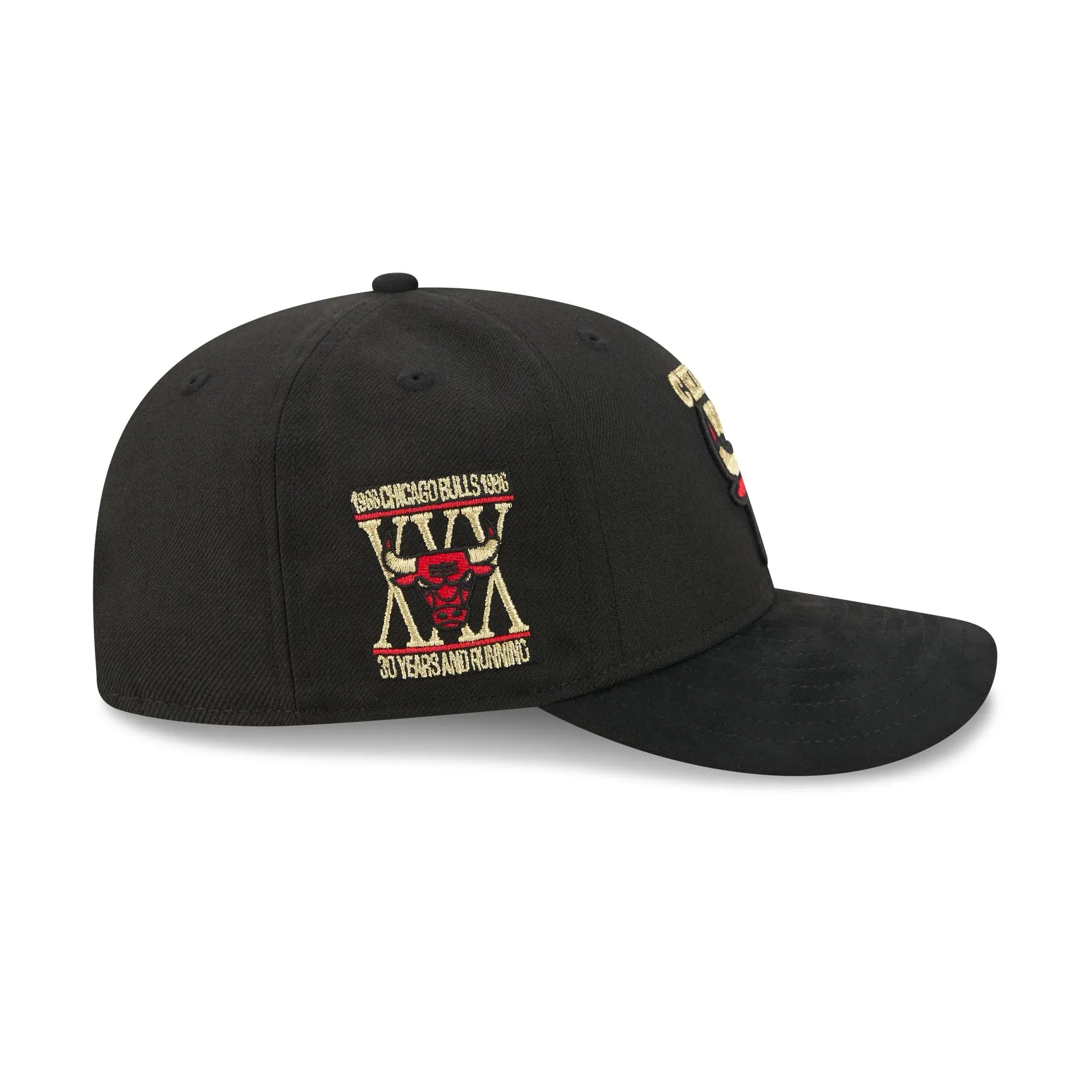 Chicago Bulls Hardwood Classics Side Patch 9FIFTY Snapback Hat sold by New Era product image thumbnail 4