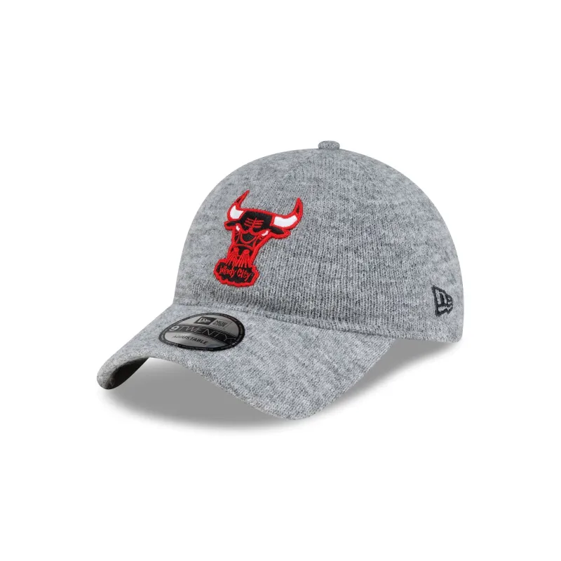 Chicago Bulls Gray Wool 9TWENTY Adjustable Hat made by New Era