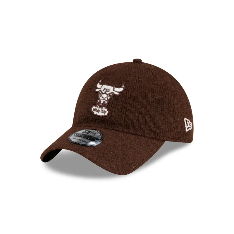 Chicago Bulls Wool Walnut 9TWENTY Adjustable Hat made by New Era