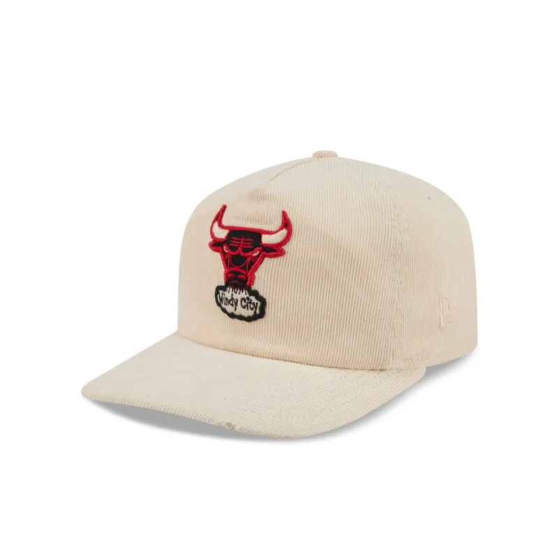 Chicago Bulls Chrome Corduroy 19TWENTY Adjustable Hat made by New Era