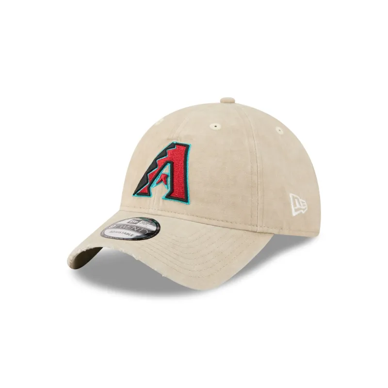 Arizona Diamondbacks Washed Stone Cotton 9TWENTY Adjustable Hat made by New Era