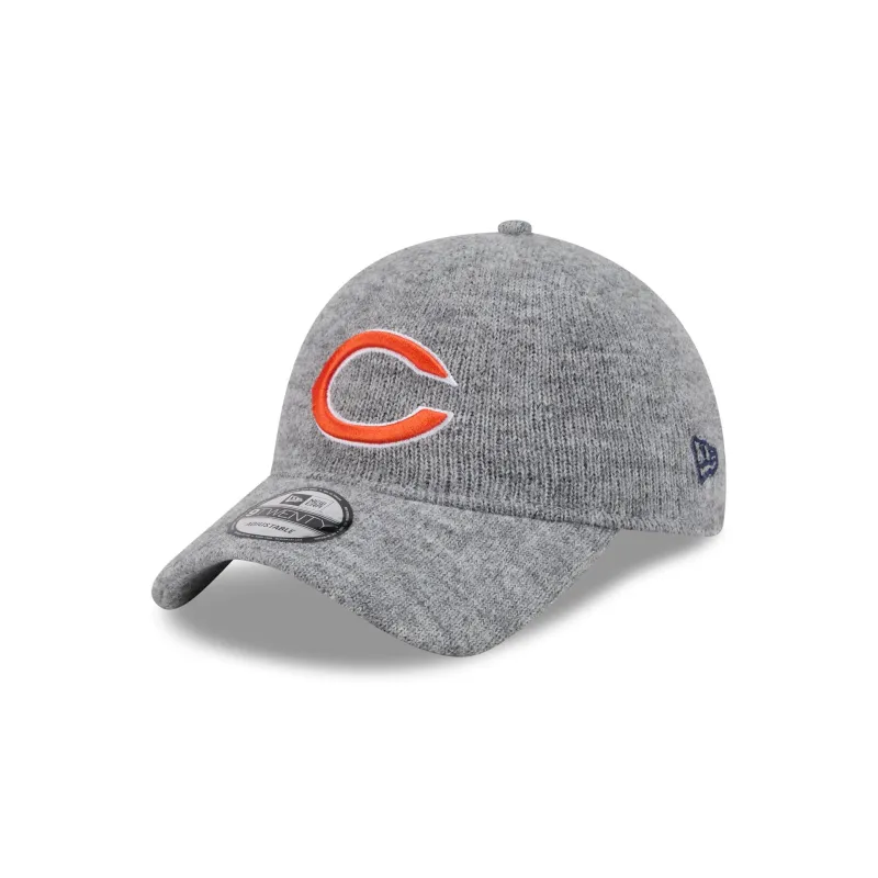 Chicago Bears Gray Wool 9TWENTY Adjustable Hat made by New Era