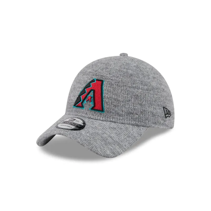 Arizona Diamondbacks Gray Wool 9TWENTY Adjustable Hat made by New Era