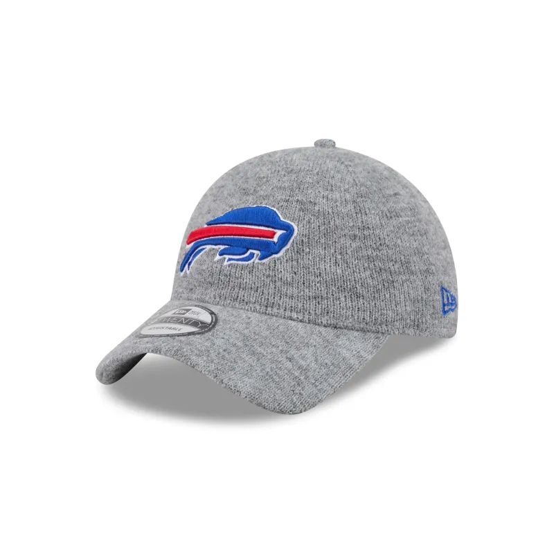 Buffalo Bills Gray Wool 9TWENTY Adjustable Hat made by New Era