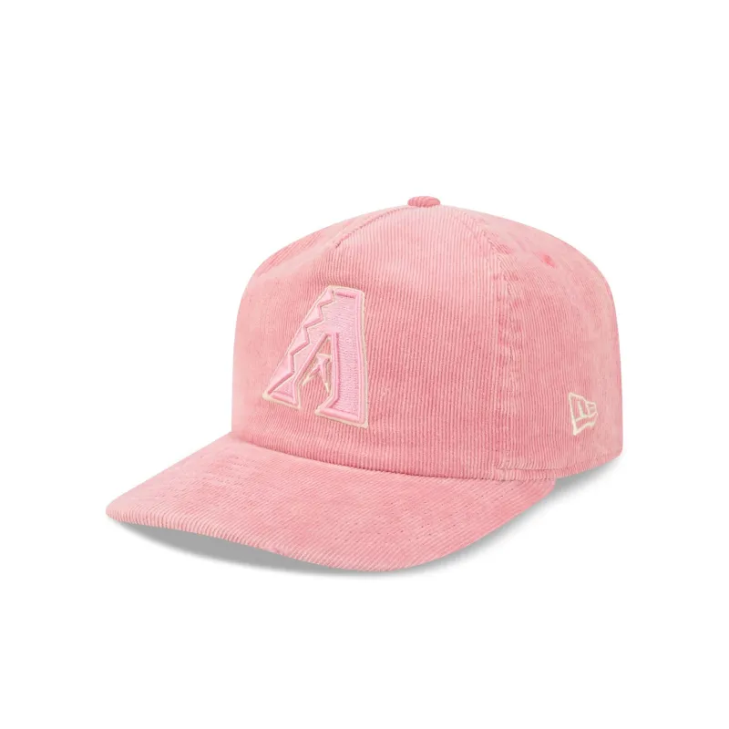 Arizona Diamondbacks Pink Washed Corduroy 19TWENTY Adjustable Hat made by New Era