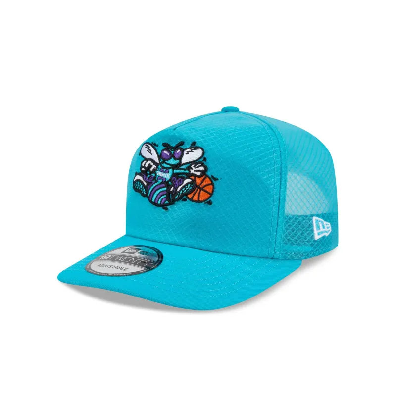 Charlotte Hornets Mesh 19TWENTY Trucker Hat made by New Era