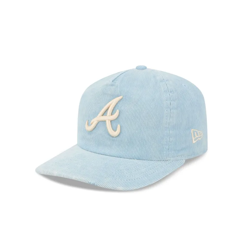 Atlanta Braves Sky Blue Washed Corduroy 19TWENTY Adjustable Hat made by New Era