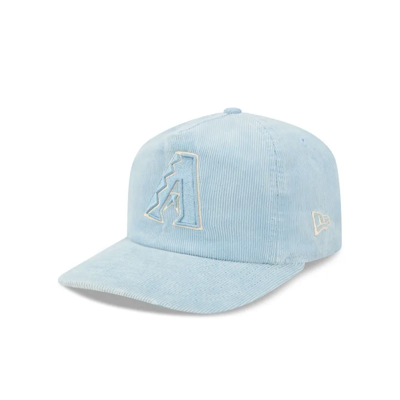 Arizona Diamondbacks Sky Blue Washed Corduroy 19TWENTY Adjustable Hat made by New Era