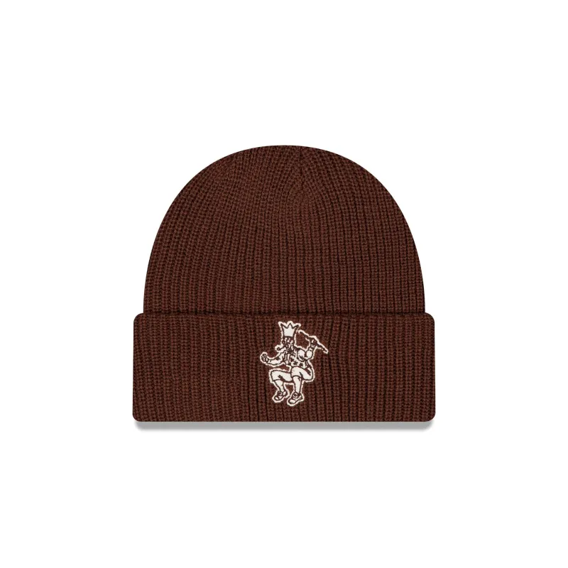 Boston Celtics Walnut Cuff Knit Beanie Hat made by New Era