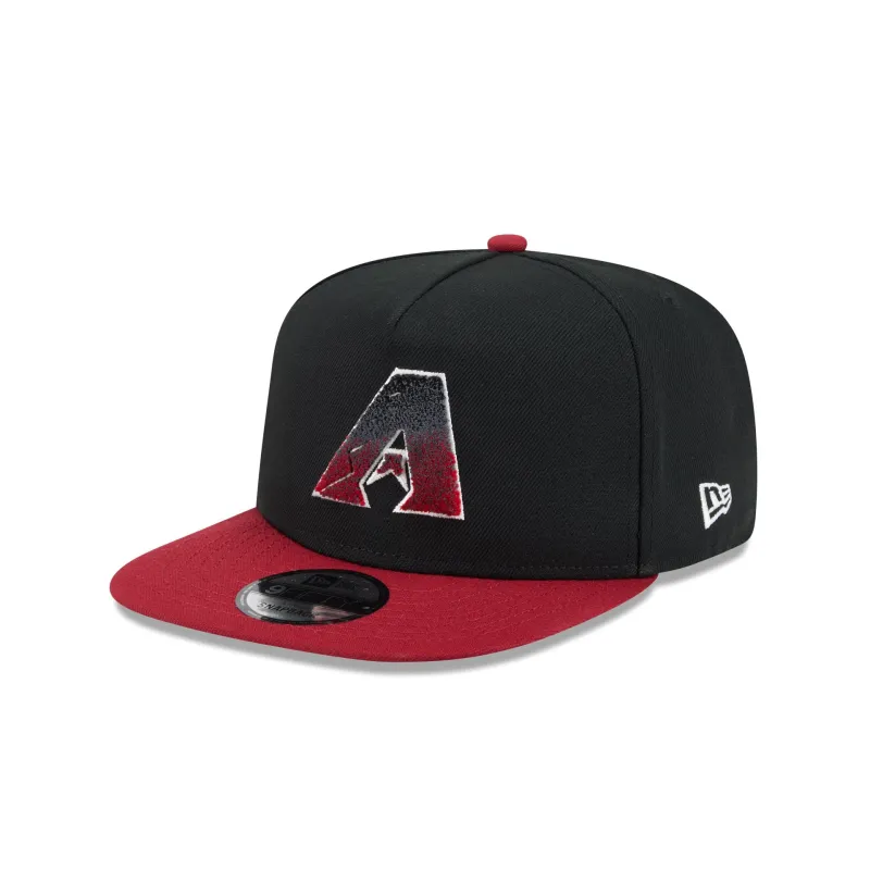Arizona Diamondbacks Fade Logo 9FIFTY A-Frame Snapback Hat made by New Era