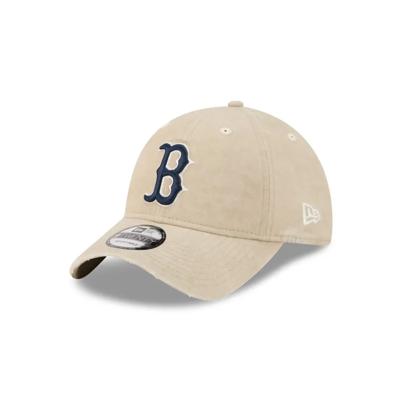 Boston Red Sox Washed Stone Cotton 9TWENTY Adjustable Hat made by New Era