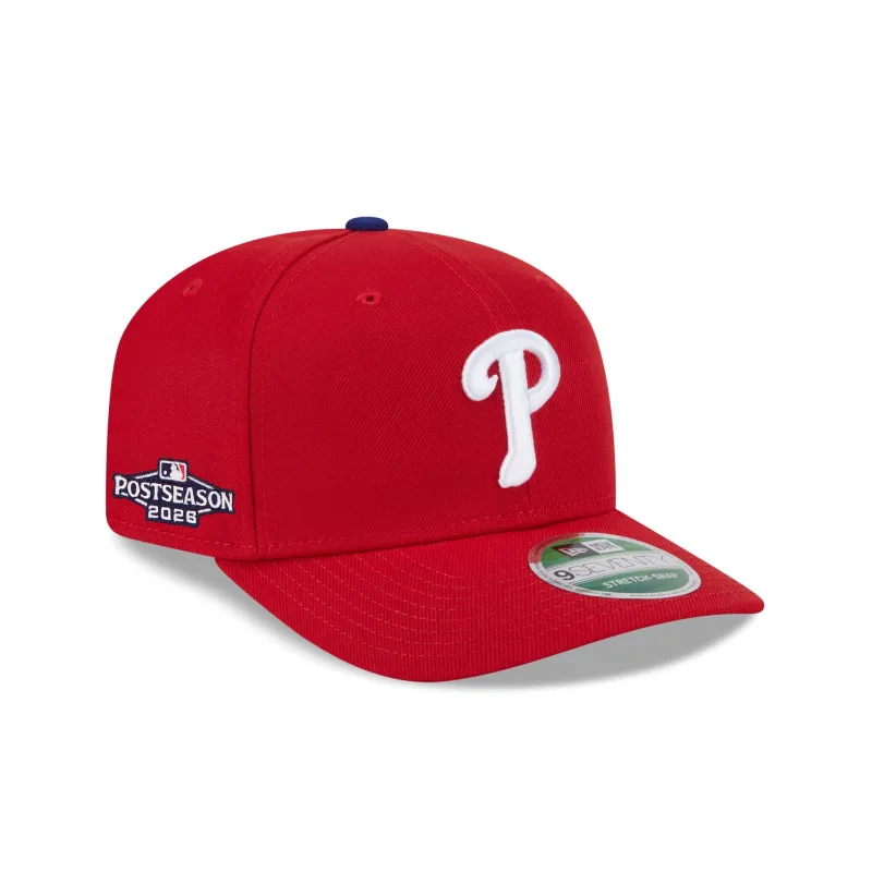 Philadelphia Phillies 2026 Postseason Side Patch 9SEVENTY Stretch-Snap Hat made by New Era