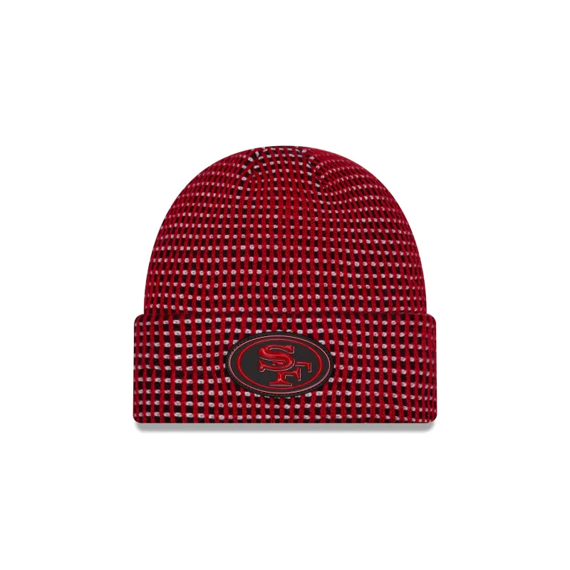 San Francisco 49ers 2026 Sideline Cold Weather Cuff Knit Hat made by New Era