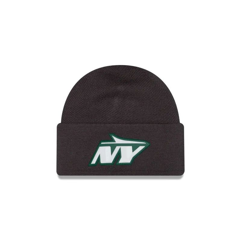 New York Jets 2026 Sideline Cold Weather Skully Hat made by New Era