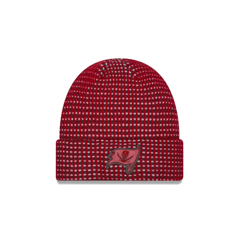 Tampa Bay Buccaneers 2026 Sideline Cold Weather Cuff Knit Hat made by New Era